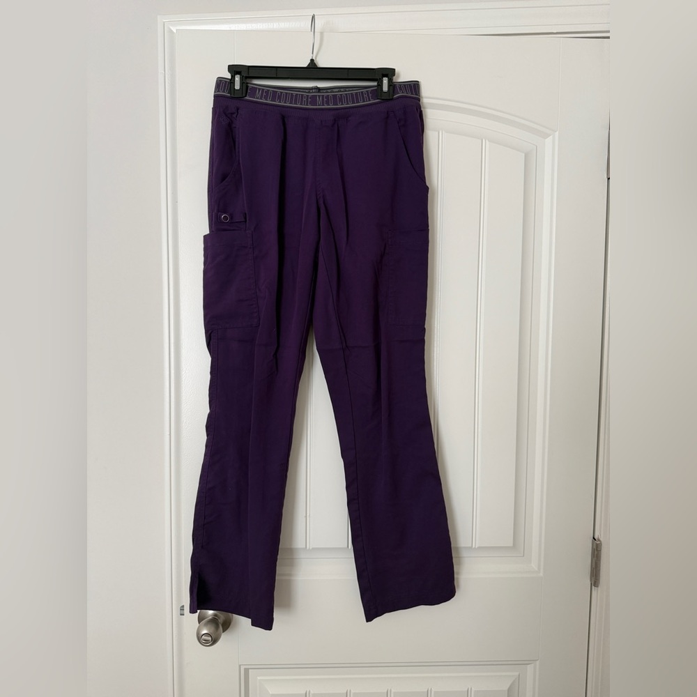 Med Couture Purple Cargo Pants